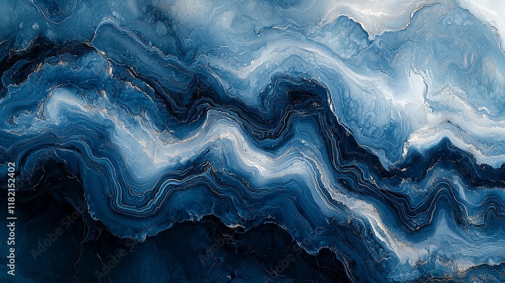 Fototapeta premium Aerial shots of frozen regions, with abstract photography showcasing the distinctive textures and patterns of ice and snow, designed as a seamless pattern