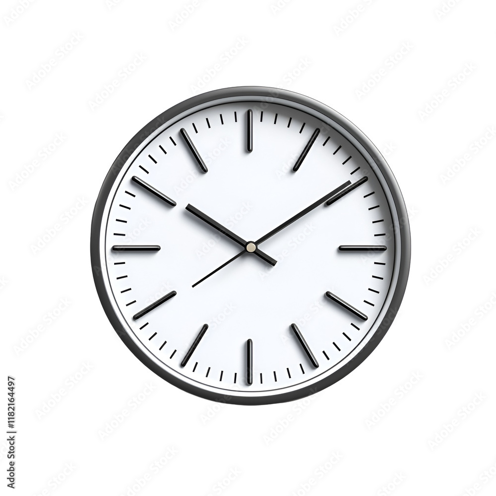 Simple Modern Wall Clock Timepiece Design Minimalist Analog White Black Simple Modern Wall Clock Timepiece Design Minimalist Analog White Black