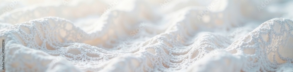 Soft focus on white lace texture with subtle reflections, gentle, texture, misty Soft focus on white lace texture with subtle reflections, gentle, texture, misty