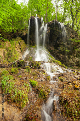 Neidlinger Wasserfall auf der Schwäbischen Alb photo