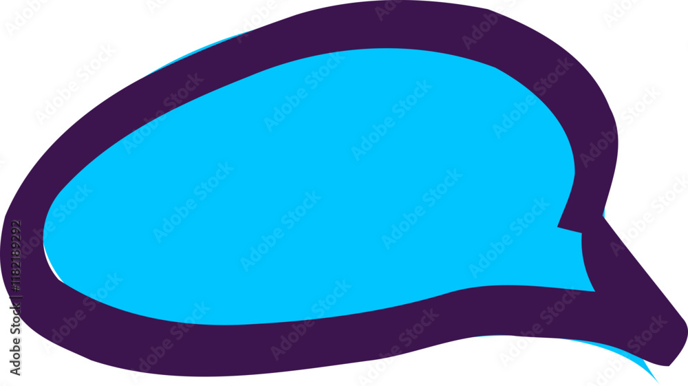 Hand-Drawn Speech Bubble Icon Set Hand-Drawn Speech Bubble Icon Set