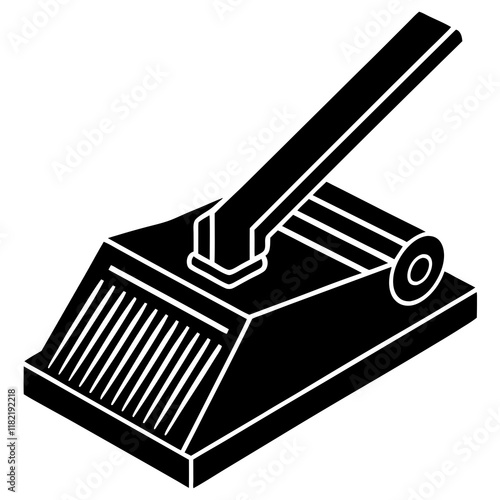  laminate trimmer silhouette vector illustration
