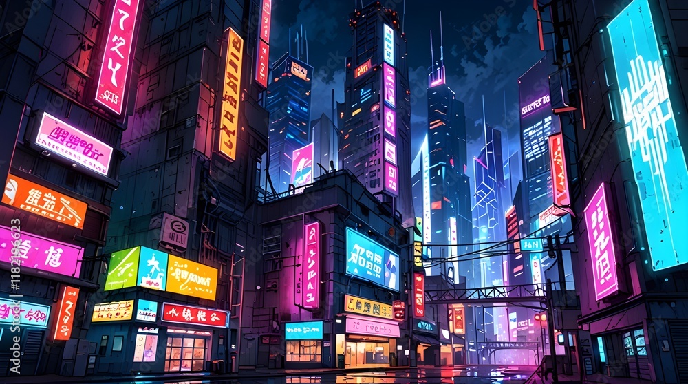 Obraz premium Abstract Technology Background