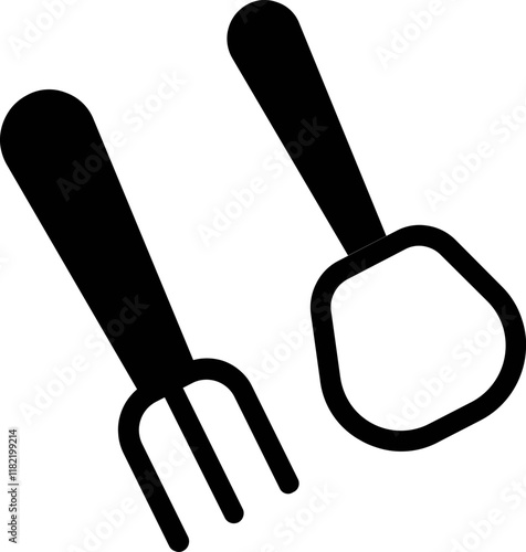 Hand blender And Spoon Icon