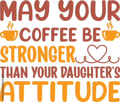 Coffee T-shirt design vector