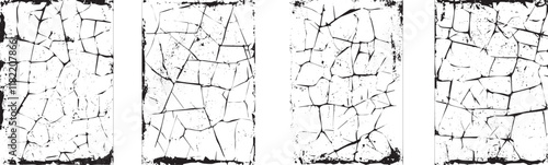 Rubbed aged texture with a halftone raster pattern. Monochrome noise of dust or dirt,  Abstract white paper texture and white watercolor painting background