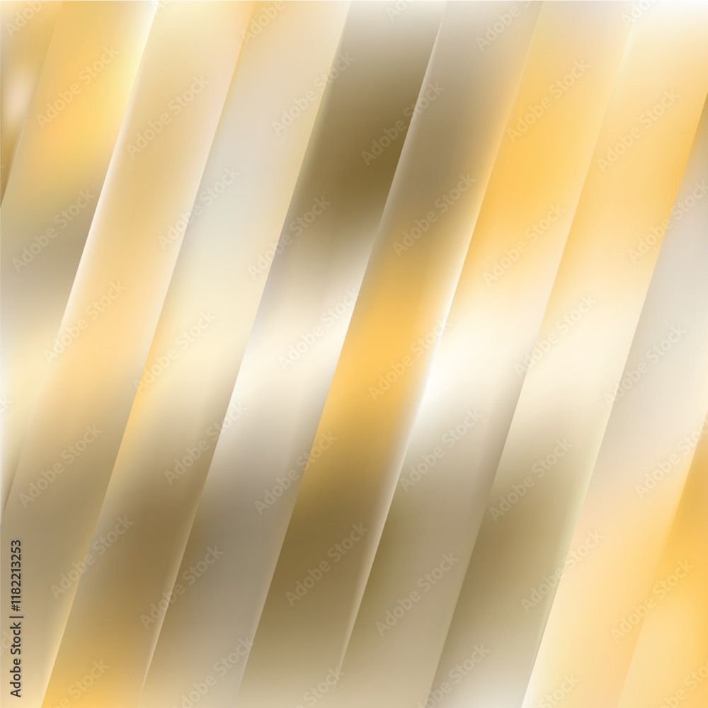 Obraz premium Light Orange Striped Background Vector