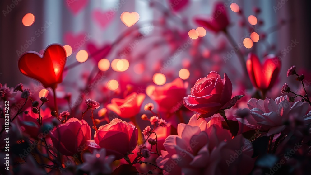 Romantic Valentine's Day Glow Romantic Valentine's Day Glow