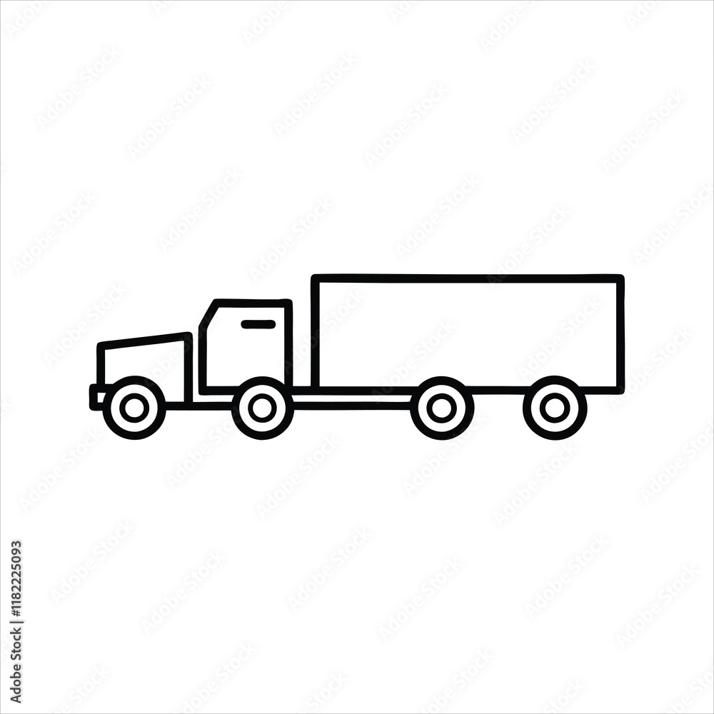 Car icon line art transportation Vector illustration design Car icon line art transportation Vector illustration design