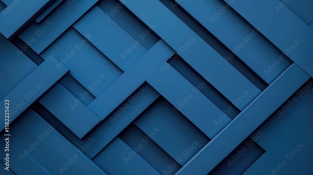 Dynamic modern pattern of clean diagonal lines abstract design digital art blue tones top-down view visual concept Dynamic modern pattern of clean diagonal lines abstract design digital art blue tones top-down view visual concept