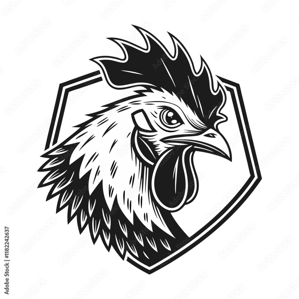 Fototapeta premium rooster