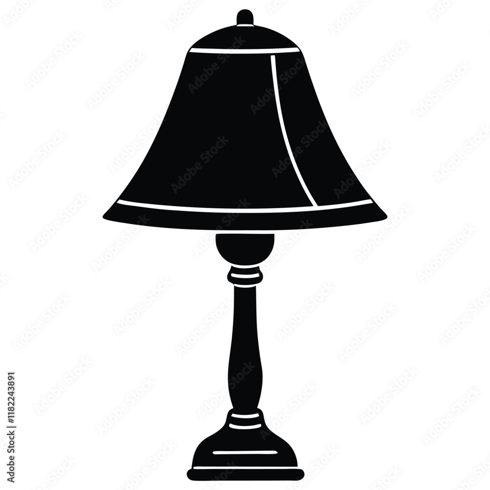 table lamp isolated on white background table lamp isolated on white background