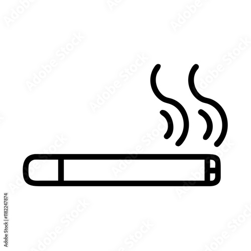 cigarette icon design