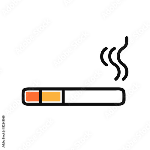 cigarette icon design