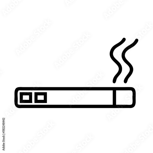 cigarette icon design