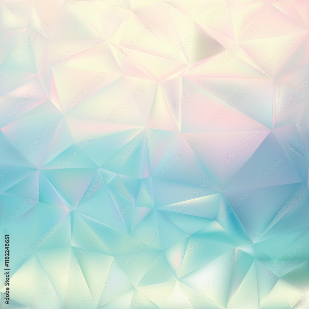 Fototapeta premium Light Color Polygonal Background Design