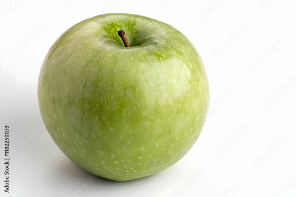 Fresh Green Apple Isolated on White Background Fresh Green Apple Isolated on White Background