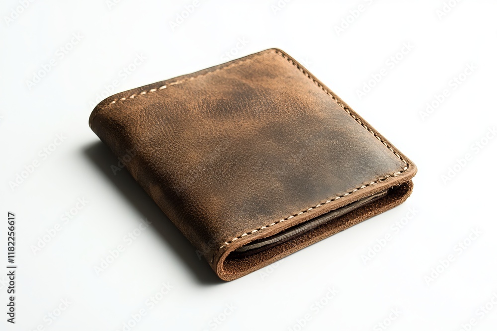 Group wallet on isolated white background Group wallet on isolated white background