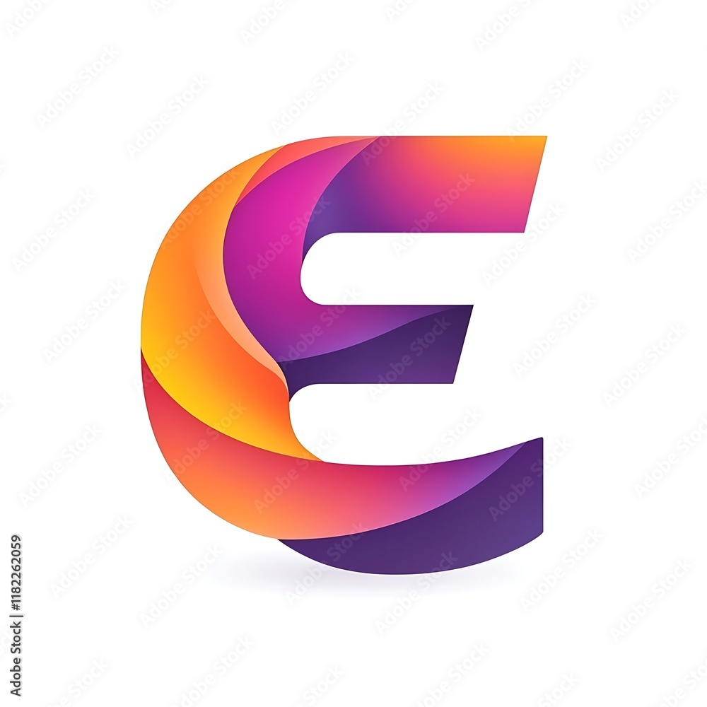 E Letter Logo Design: A vibrant and dynamic logo featuring the letter E in a gradient of purple, orange, and yellow, creating a sense of energy and movement. E Letter Logo Design: A vibrant and dynamic logo featuring the letter E in a gradient of purple, orange, and yellow, creating a sense of energy and movement.
