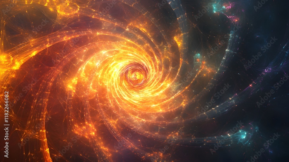 Cosmic spiral action galactic space digital art abstract environment dynamic perspective universe concept Cosmic spiral action galactic space digital art abstract environment dynamic perspective universe concept