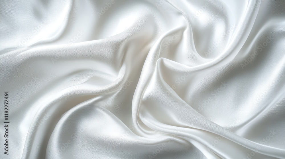 Obraz premium Elegant white velvet texture for premium backgrounds soft fabric digital art luxurious close-up aesthetic appeal