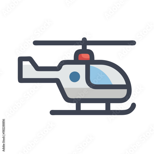 helicopter icon design