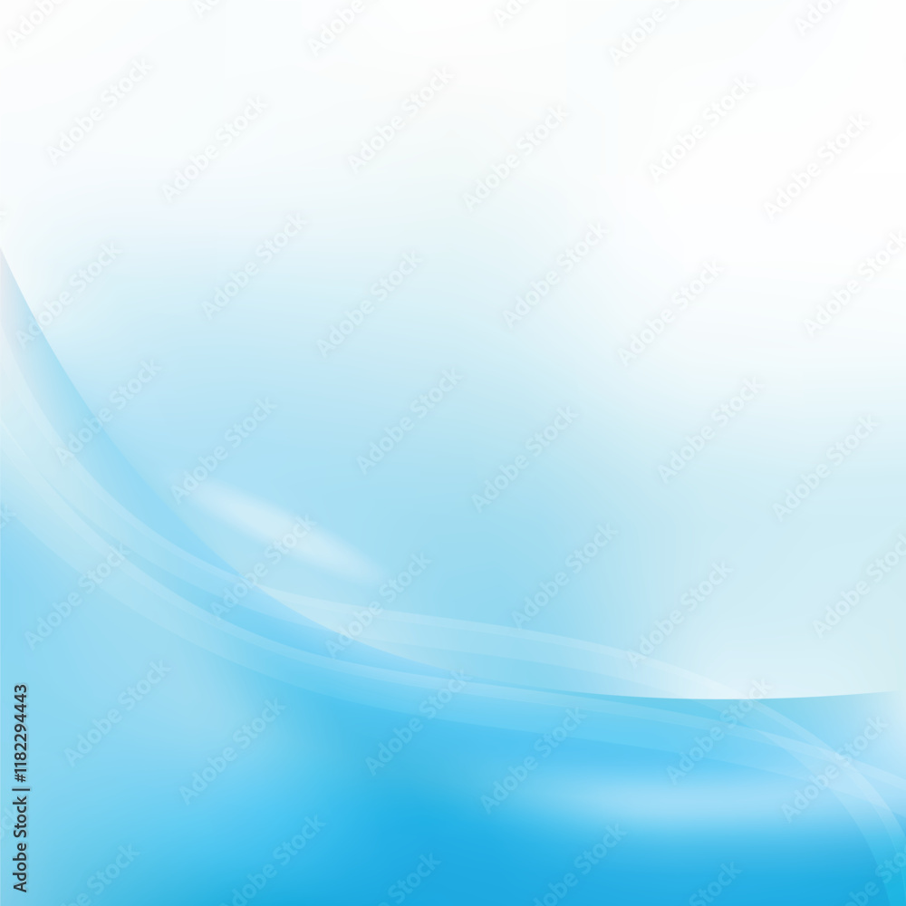 Abstract Light Blue Wave Background Abstract Light Blue Wave Background