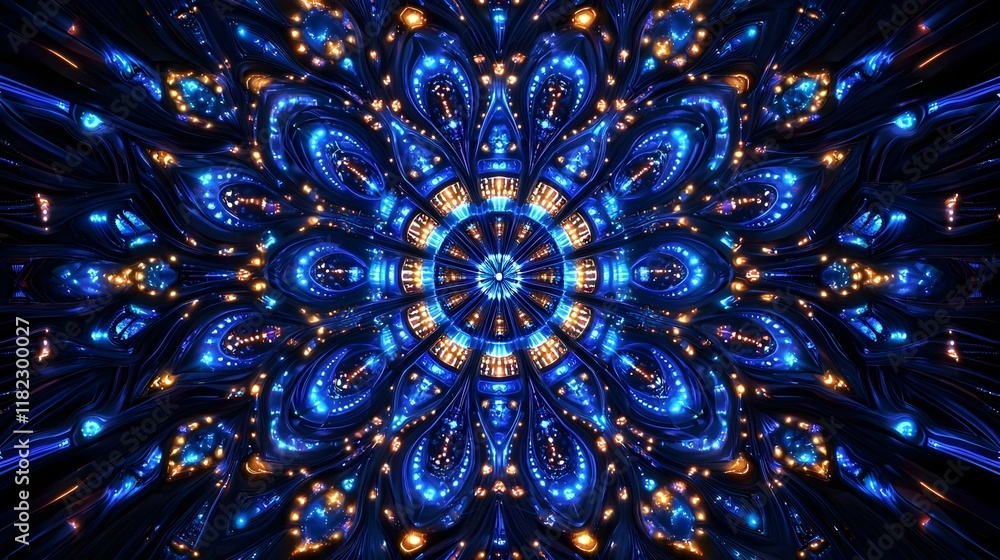 Vibrant Kaleidoscope of Light, an intricate display of swirling colors and patterns, creating a mesmerizing visual experience. Vibrant Kaleidoscope of Light, an intricate display of swirling colors and patterns, creating a mesmerizing visual experience.