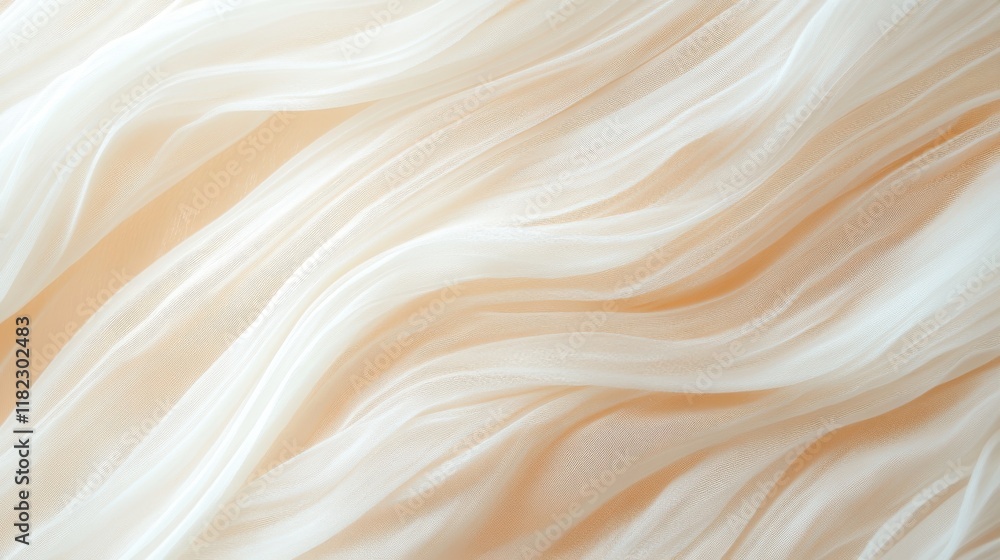 Flowing white streaks with soft coral and peach tones minimalist design elegant background high detail Flowing white streaks with soft coral and peach tones minimalist design elegant background high detail