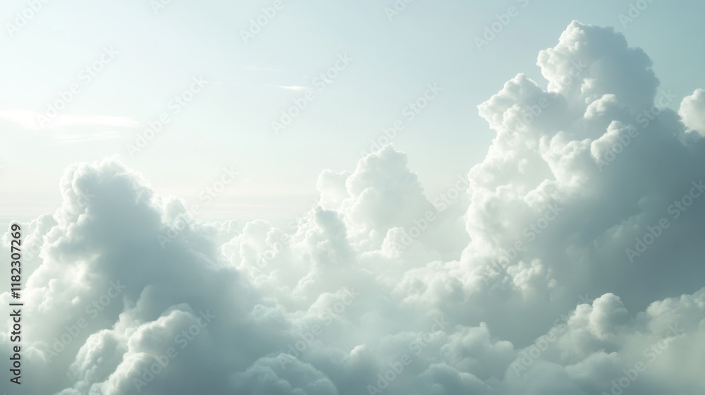 Gentle floating cloud patterns serene sky high-detail imagery soft gradient tranquil atmosphere Gentle floating cloud patterns serene sky high-detail imagery soft gradient tranquil atmosphere
