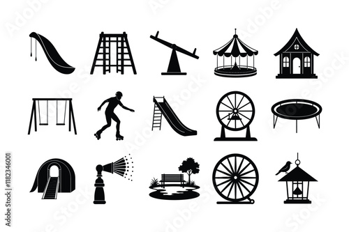 WebKids playground icon set 