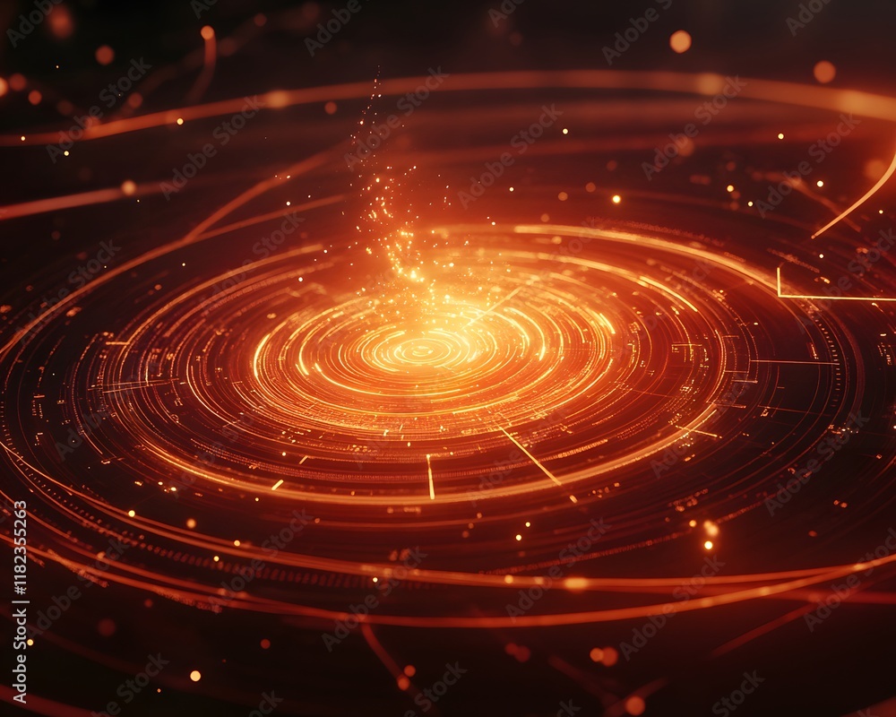 An abstract depiction of a swirling galaxy, showcasing vibrant orange and red hues, evoking a sense of cosmic wonder. Ideal for projects related to space, astronomy, and energy. An abstract depiction of a swirling galaxy, showcasing vibrant orange and red hues, evoking a sense of cosmic wonder. Ideal for projects related to space, astronomy, and energy.