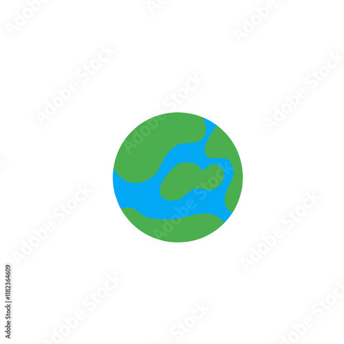 Simple Earth Illustration photo