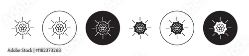 Additional skills icons set in black filled and outlined style