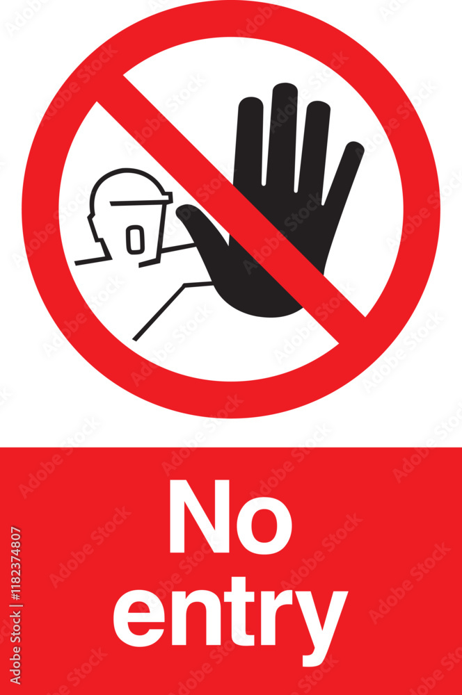 No Entry Construction Signs No Entry Construction Signs