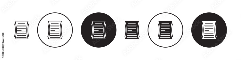 File compressor icons set in black filled and outlined style File compressor icons set in black filled and outlined style