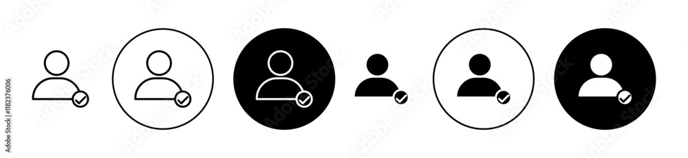 Hired icons set in black filled and outlined style Hired icons set in black filled and outlined style