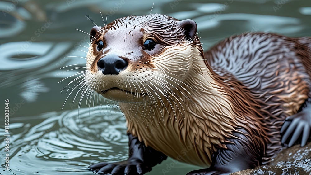 A beautiful Otter