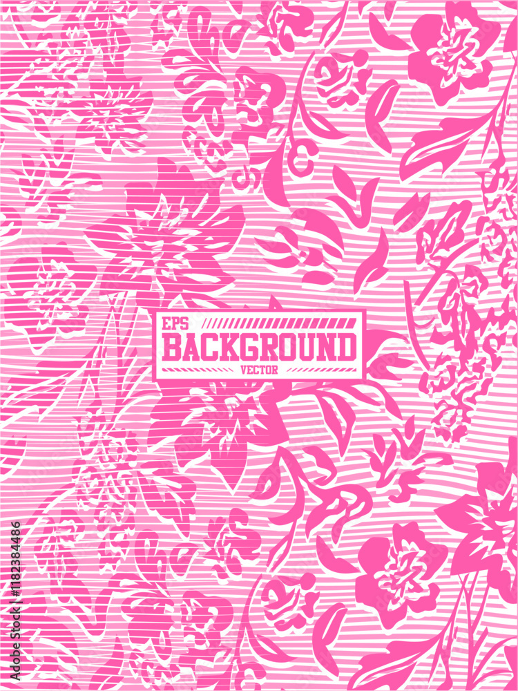 Obraz premium rose flower color pink background