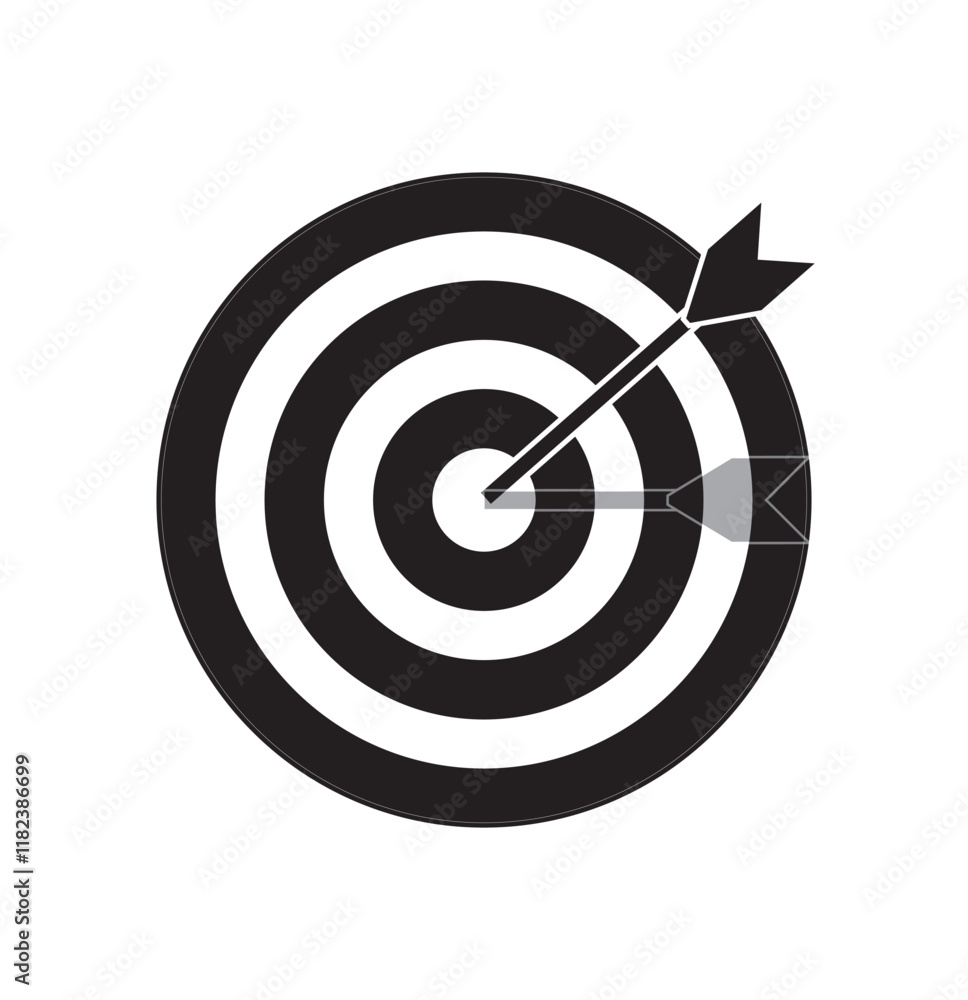 Target Bulls-Eye with Tick Icon. Accuracy and Success Icon. Transparent PNG Illustration for Achievement Concept. Target Bulls-Eye with Tick Icon. Accuracy and Success Icon. Transparent PNG Illustration for Achievement Concept.