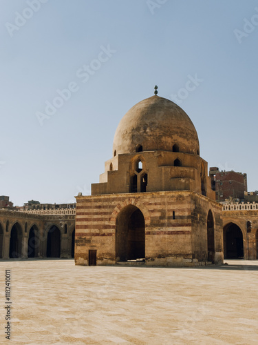 Mosque of Ibn Tulun in the Cairo, Egypt