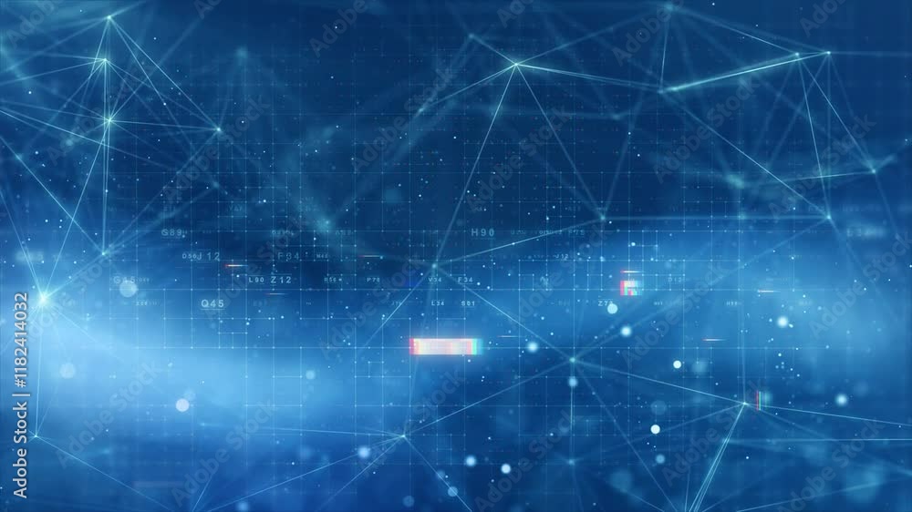 Digital Circuit Electronical Data, Plexus Motion Digital Glitch Network. Digital Circuit Electronical Data, Plexus Motion Digital Glitch Network.