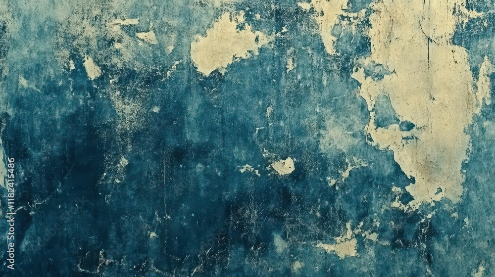 Obraz premium vintage grunge paper texture with aged stains, scratches, and weathered surface details, perfect for antique and retro design backgrounds and overlays