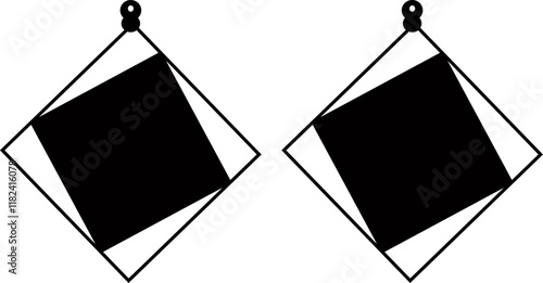 earring silhouette jewellery vector file svg