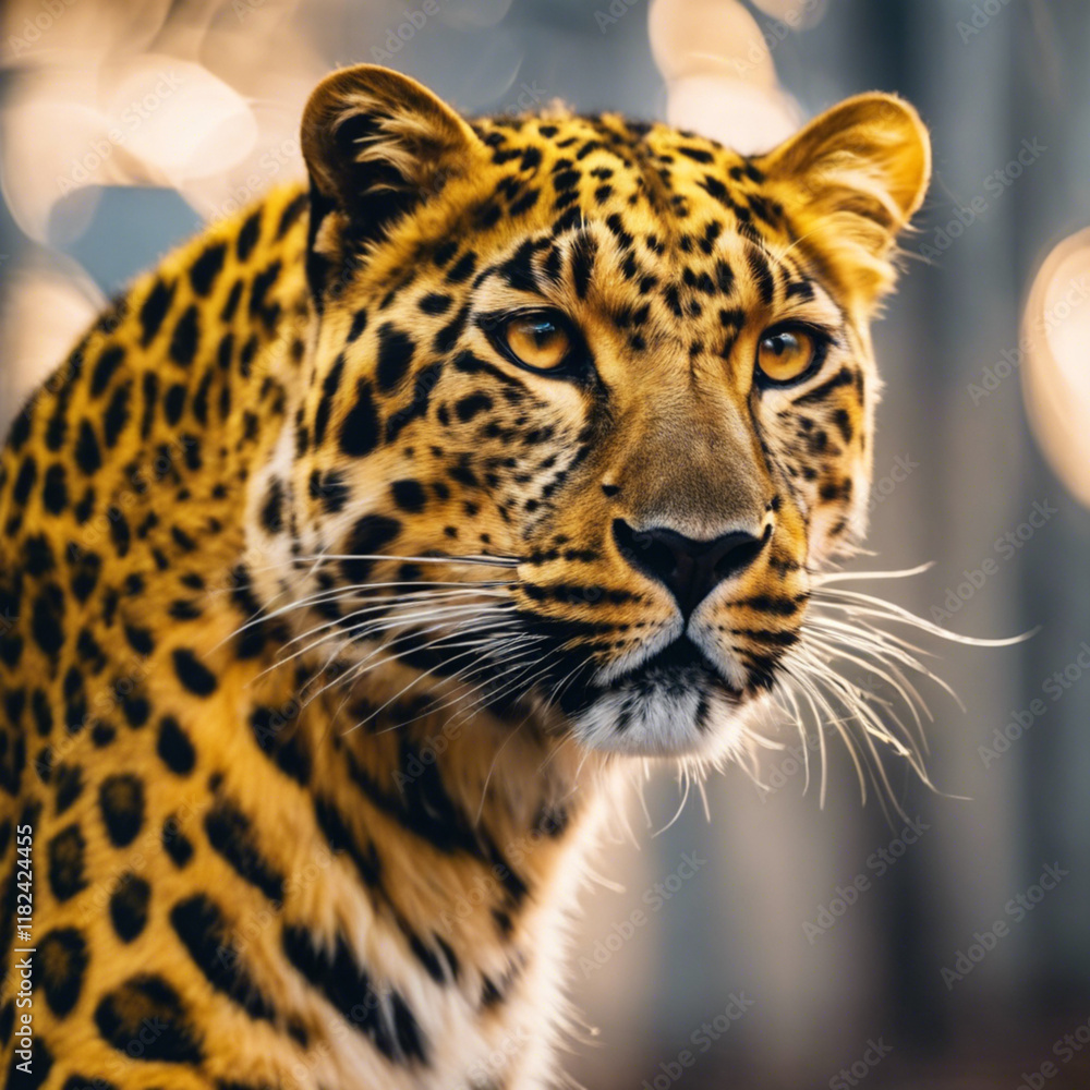 Obraz premium Cheetah Closeup View