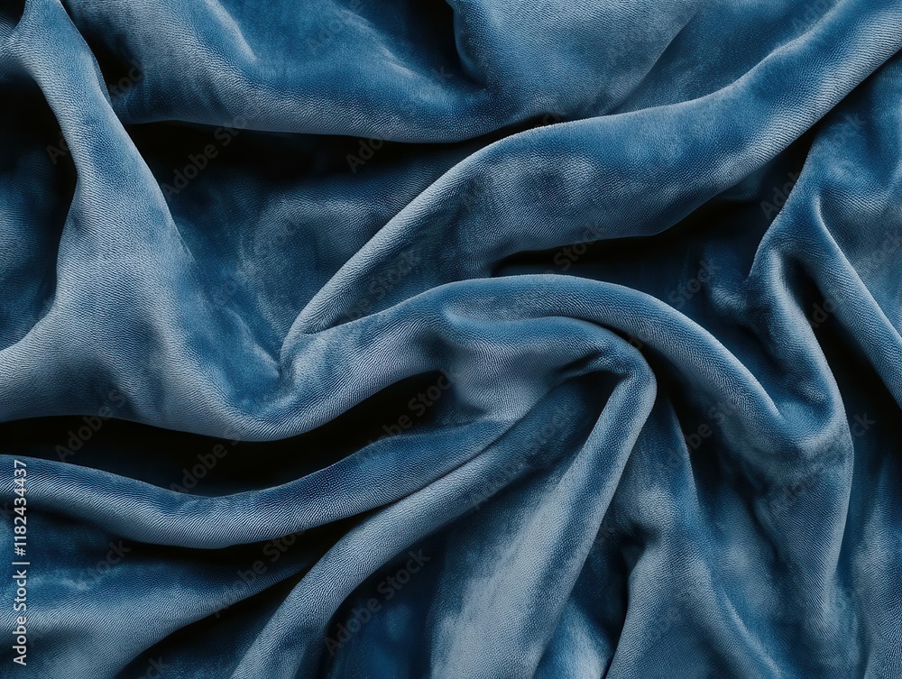 luxurious deep blue velvet textile background with elegant folds and rich texture - premium material photography for design projects luxurious deep blue velvet textile background with elegant folds and rich texture - premium material photography for design projects