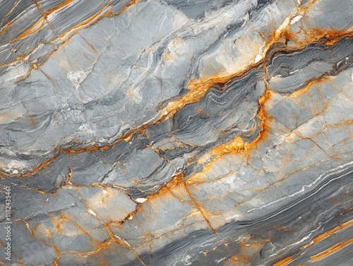 luxurious italian marble texture with natural veining pattern in warm gray tones for high-end interior design applications