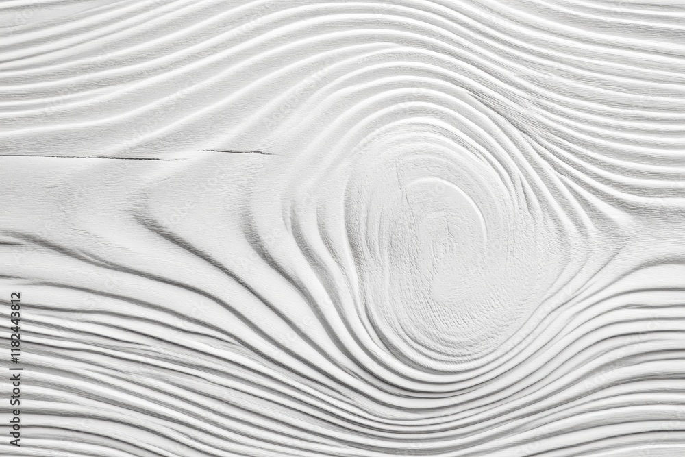Wooden surface with a white swirl pattern Wooden surface with a white swirl pattern