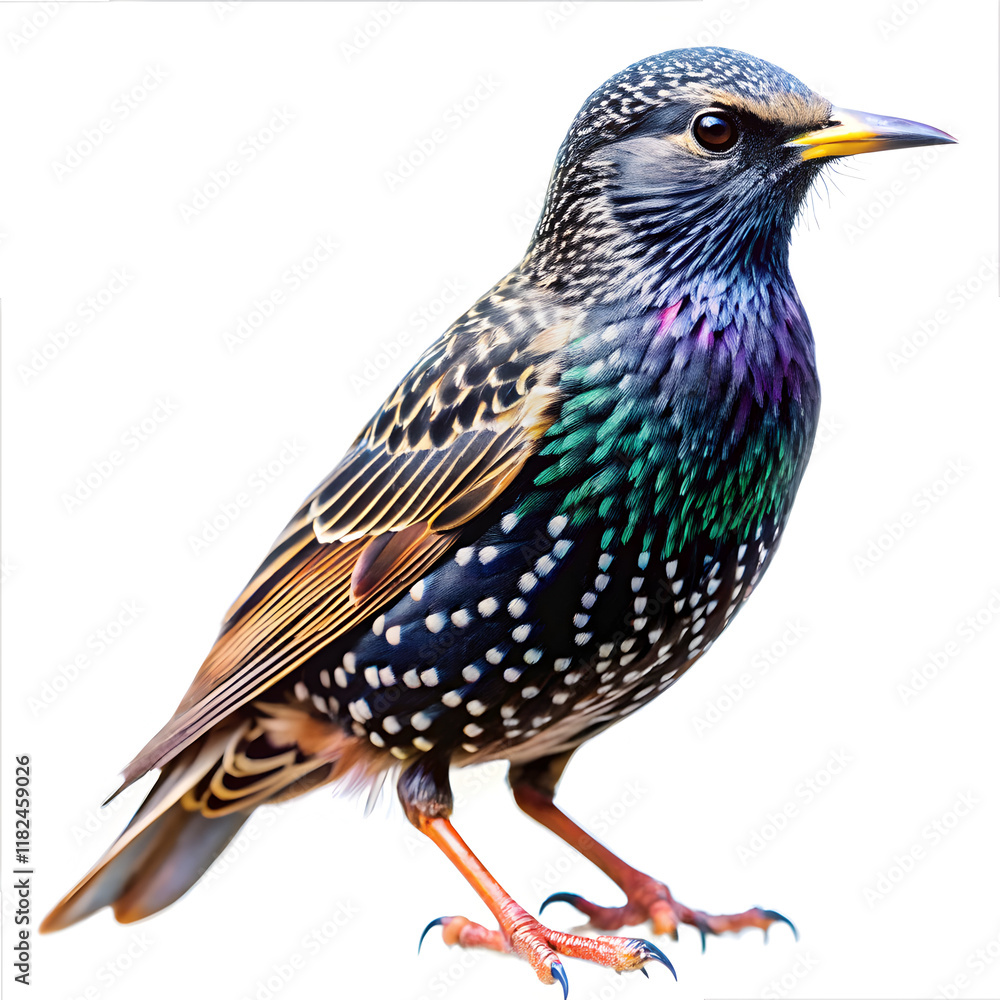 Fototapeta premium bird on a white background