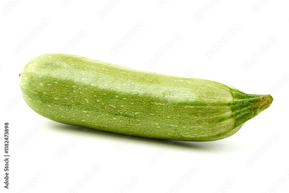 Fresh zucchini, isolated on white background. Fresh zucchini, isolated on white background.